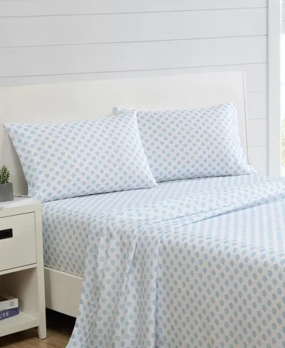 Nautica Printed Cooling Microfiber 3-pc. Sheet Set, Twin Xl