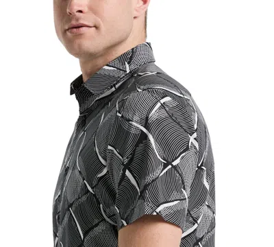 Perry Ellis Men's Regular-fit Linework Shirt