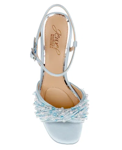 Jewel Badgley Mischka Women's Fanny Dress Sandals In Blue