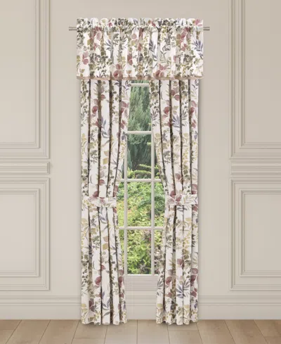 Royal Court Rosewood Window Panel Pair, 41" X 84" In Pattern