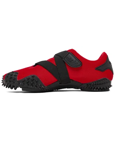 Puma Womens Mostro Og Panelled Low-top Woven Trainers For All Time Red Silver In Red