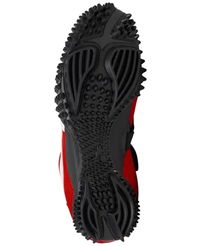 Puma Womens Mostro Og Panelled Low-top Woven Trainers For All Time Red Silver In Red