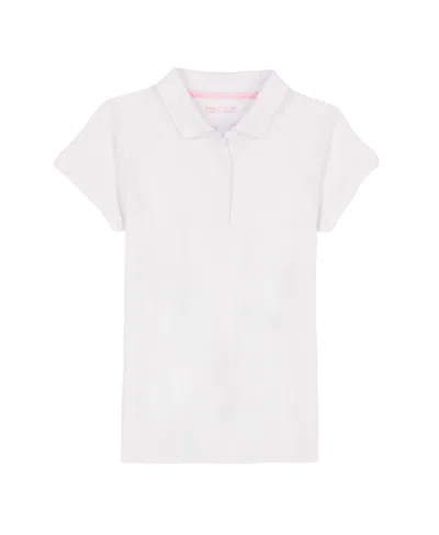 Nautica Short Sleeve Uniform Polo In White