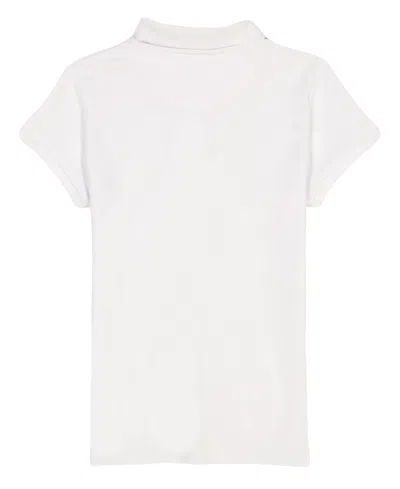 Nautica Short Sleeve Uniform Polo In White
