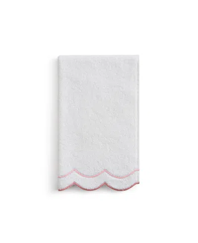 Peri Home Scallop Cotton Hand Towel, 27" X 16"