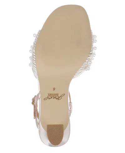 Jewel Badgley Mischka Fanny Ankle Strap Sandal In Gold
