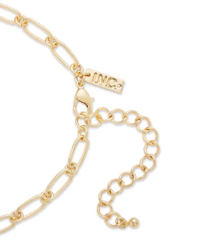 Inc International Concepts Gold-tone Color Crystal Shell Lariat Necklace, 18" + 3" Extender, Exclusively At Macy's
