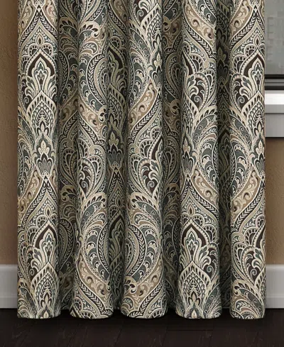 Royal Court Maren Window Panel Pair, 50" X 84" In Gray