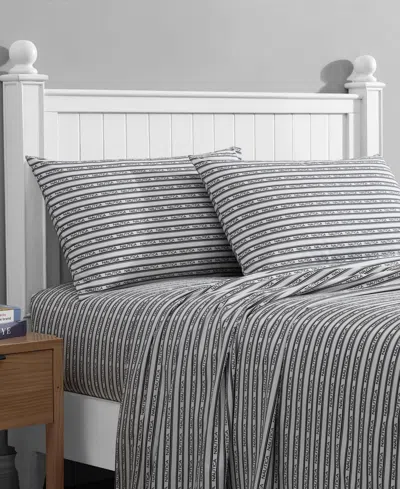Nautica Closeout!  Printed Cooling Microfiber 3-pc. Sheet Set, Twin Xl