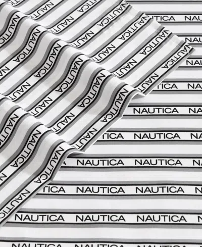 Nautica Closeout!  Printed Cooling Microfiber 3-pc. Sheet Set, Twin Xl