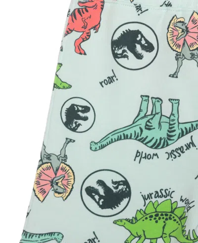 Jurassic Park Toddler Boys 2-piece Crewneck T-shirt And Short Set In Green