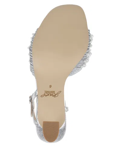 Jewel Badgley Mischka Women's Fanny Dress Sandals In Silver