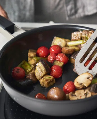 Zwilling Pure Stainless Steel 11" Fry Pan In Black