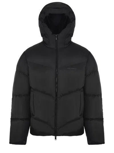 Axel Arigato Black Peak Down Jacket In Black