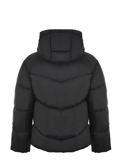 Axel Arigato Black Peak Down Jacket In Black