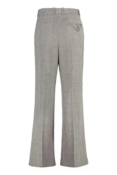 Bottega Veneta Wool And Silk Flares Pants