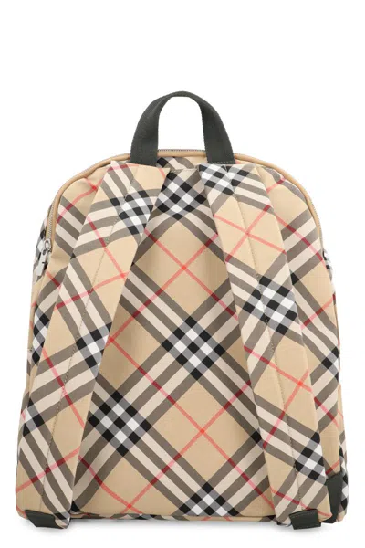 Burberry Men's Check Backpack In Multi