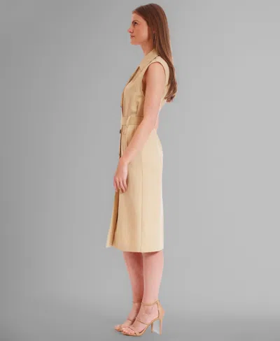 Julia Jordan Women's Sleeveless A-line Jacket Dress
