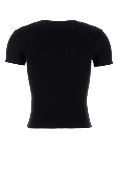 Diesel Womens 02 T-ele-p2 Graphic-print Cotton-jersey T-shirt In Black