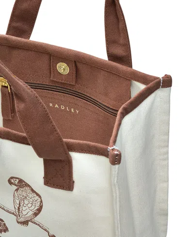 Radley London Toile Small Open Top Tote Bag In Multi