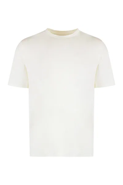 Jil Sander Crewneck Short-sleeved T-shirt In Neutral