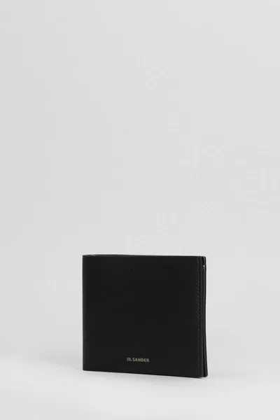 Jil Sander Zip-fastening Continental Wallet In Animal Print