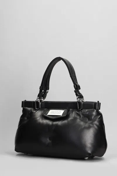Maison Margiela Smooth Lambskin Tote Bag With Structured Handles And Subtle Sheen