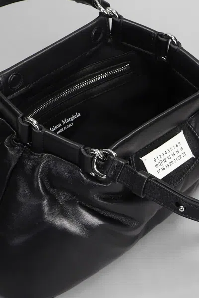 Maison Margiela Smooth Lambskin Tote Bag With Structured Handles And Subtle Sheen