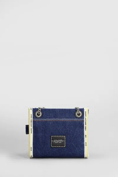 Marc Jacobs The Denim Chain Crossbody Tote Crossbody Bags In Blue