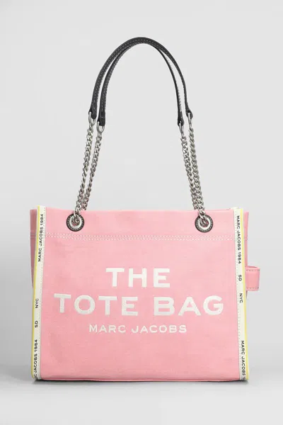Marc Jacobs The Tote Medium Cotton Tote Bag In Pink