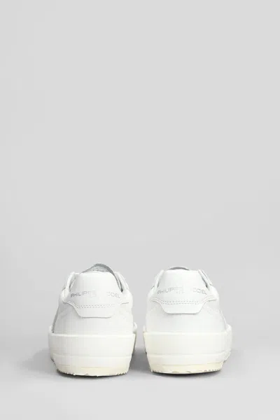 Philippe Model Nice Low Sneakers In White