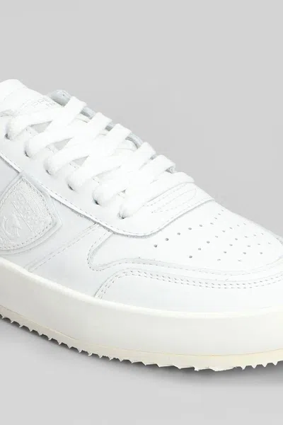 Philippe Model Nice Low Sneakers In White