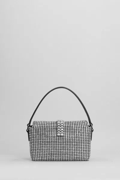 Self-portrait Self Portrait Embellished Chainmail Polyester Sh In Silver