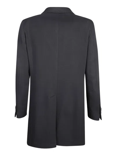 Tagliatore Single-breasted Black Coat