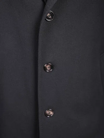 Tagliatore Single-breasted Black Coat