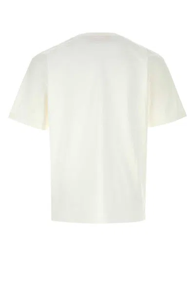 Valentino Logo-print Crewneck T-shirt In White