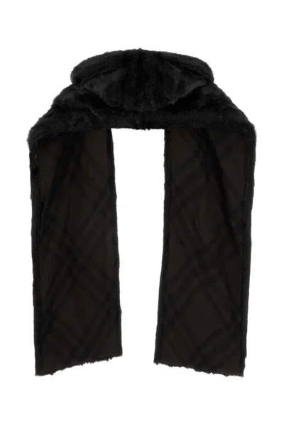 Burberry Scarves And Foulards In Black
