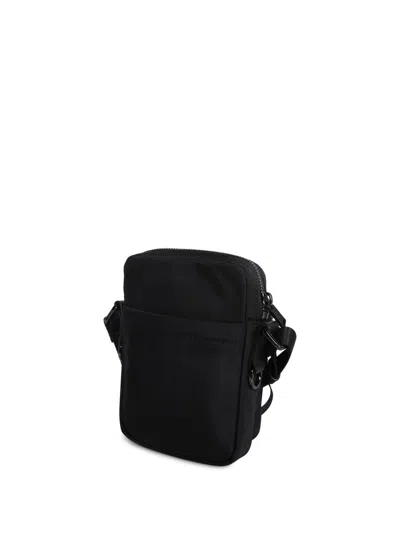 Dsquared2 Black Minimalist Crossbody Bag In Black