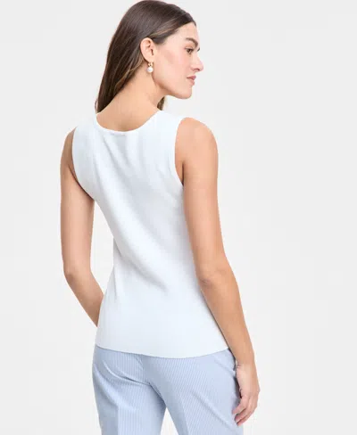 Tahari Asl Women's Sleeveless Sweater Tank Top