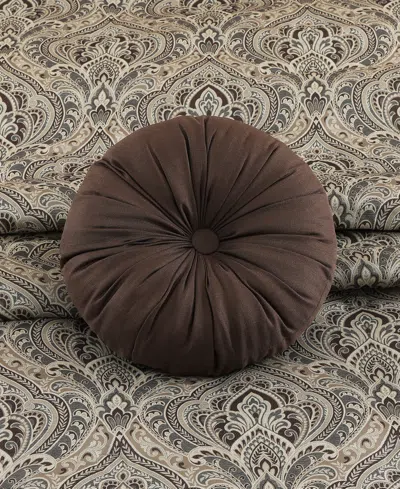 Royal Court Maren Tufted Decorative Pillow, 15" Round