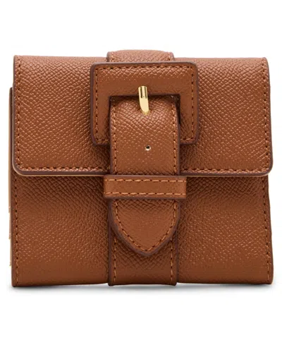 Anne Klein Covered Buckle Trifold Wallet