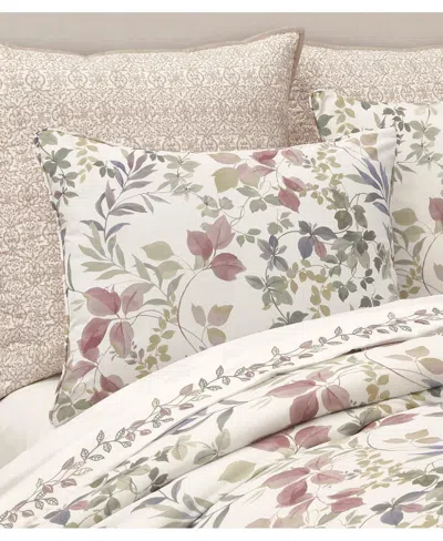 Royal Court Rosewood Botanical Leaf 4-pc. Comforter Set, Full