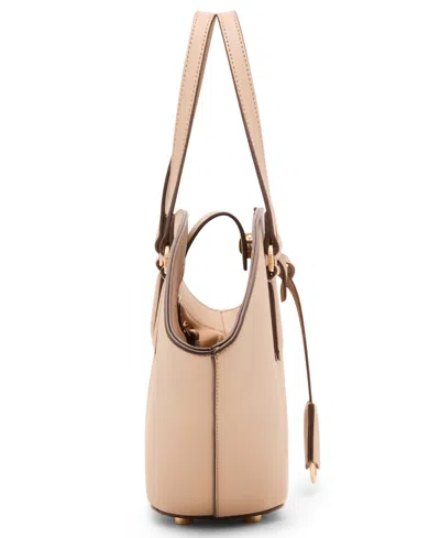 Anne Klein Curved Small Convertible Strap Tote Bag