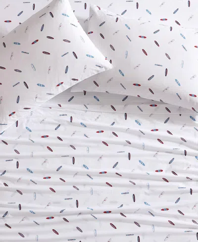 Nautica Printed 200-thread Count Cotton Percale 3-pc. Sheet Set, Twin