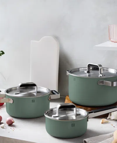 Zwilling Pure Stainless Steel 6-piece Pot Set