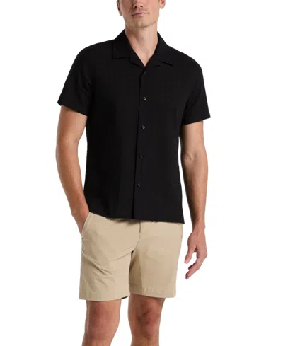 Perry Ellis Men's Dobby Plaid Shirt