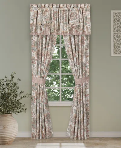 Royal Court Janessa Window Panel Pair, 41" X 84" In Multi