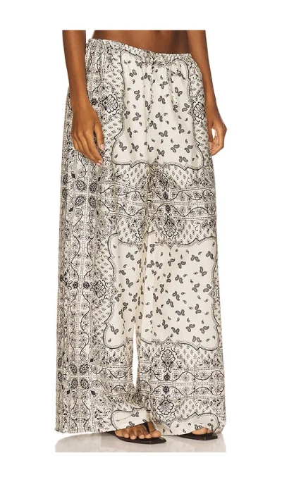 Montce Drawstring Wide Leg Pant