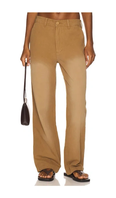 Lioness Workwear Pant In Brown