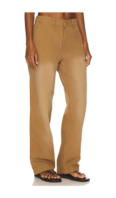 Lioness Workwear Pant In Brown